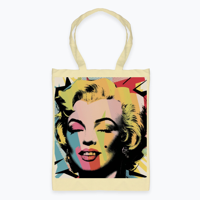 Torba bawełniana - Pop-art - obrazek 8