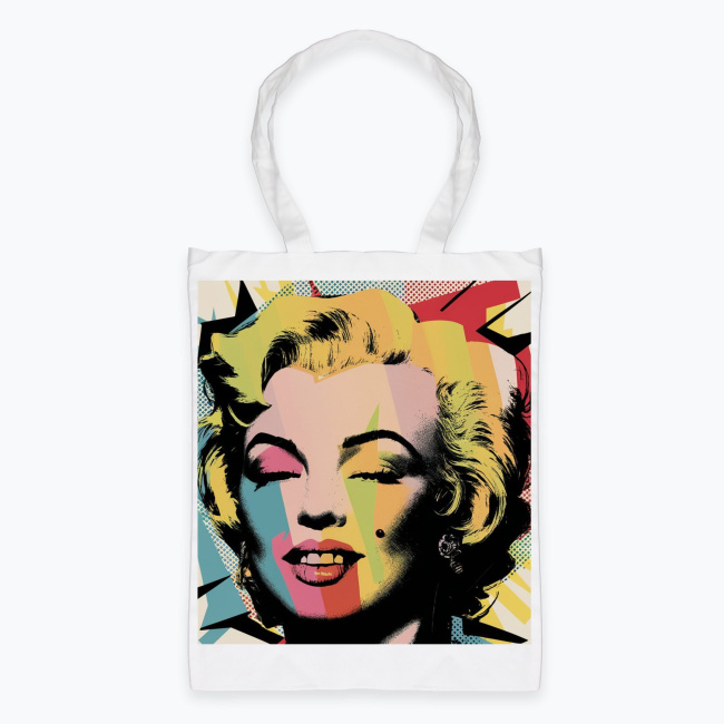 Torba bawełniana - Pop-art - obrazek 3