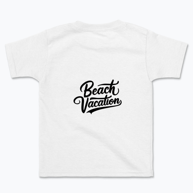 Koszulka dziecięca - Beach Vacation - obrazek 2