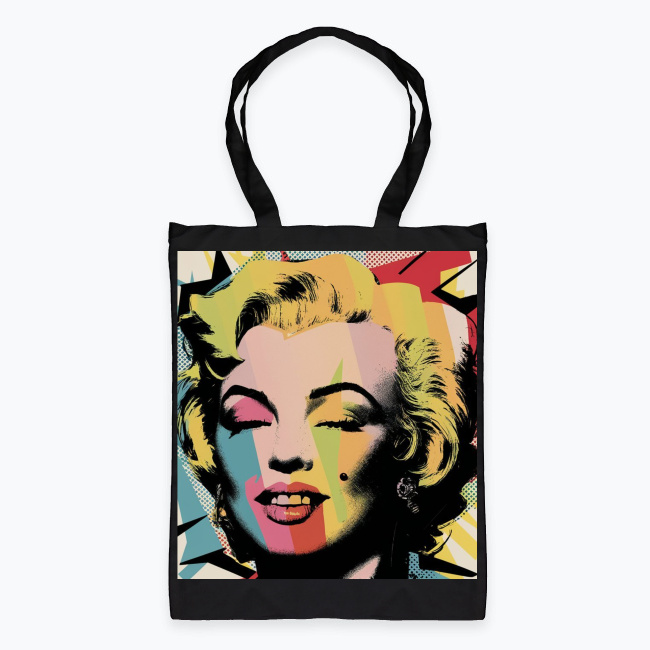 Torba bawełniana - Pop-art - obrazek 2