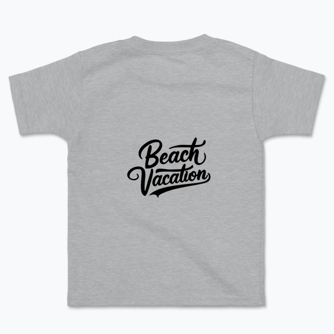 Koszulka dziecięca - Beach Vacation - obrazek 4