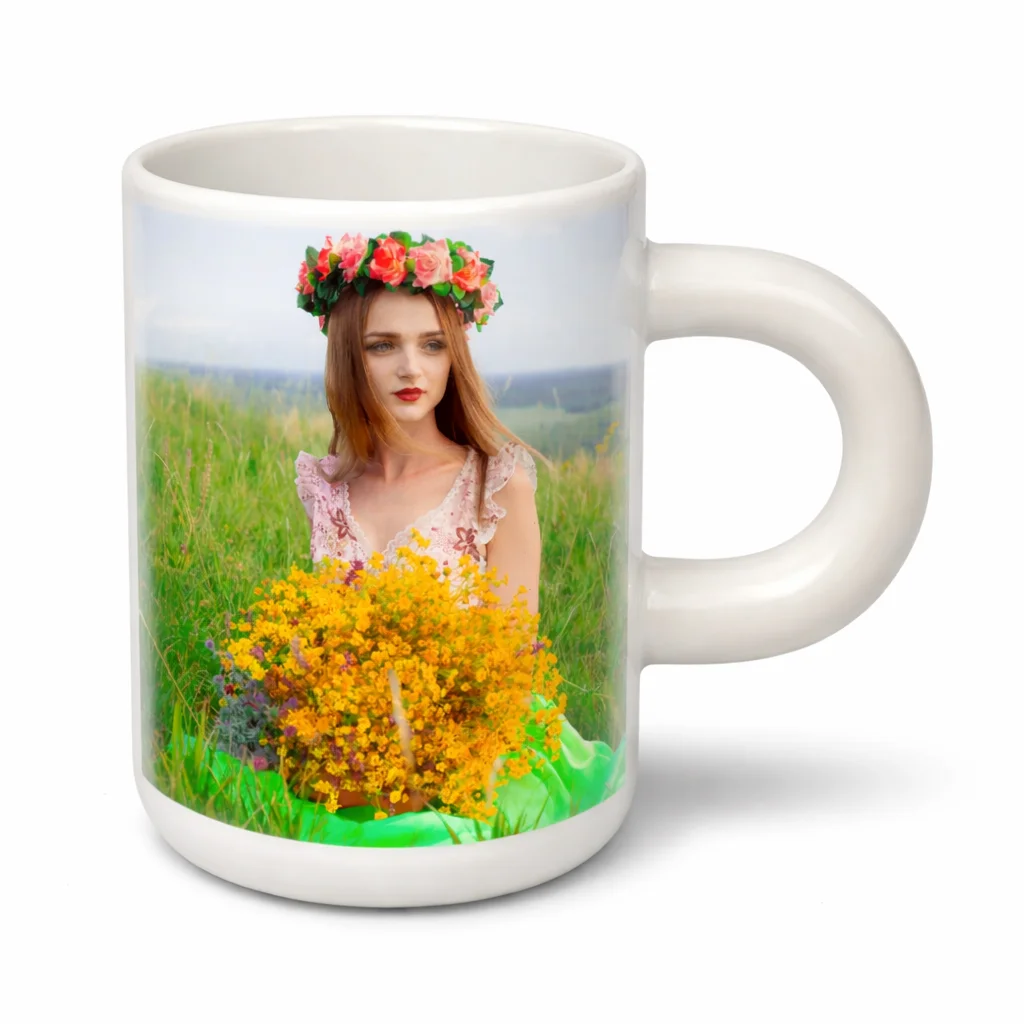 Kubek XL z grubym uchem, 440ml - Twój Projekt