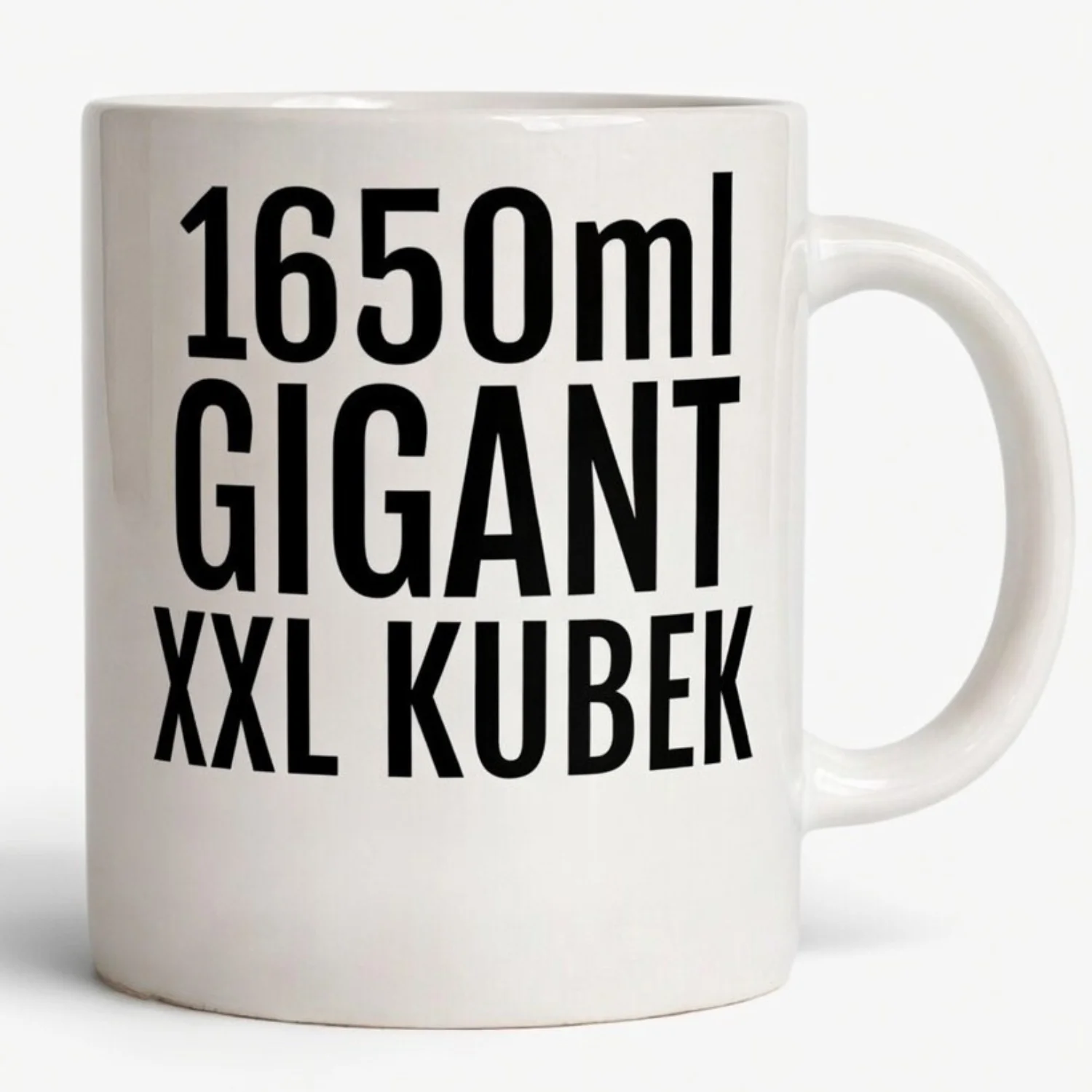 Ogromny Kubek XXL Gigant - 1650ml (bez nadruku)