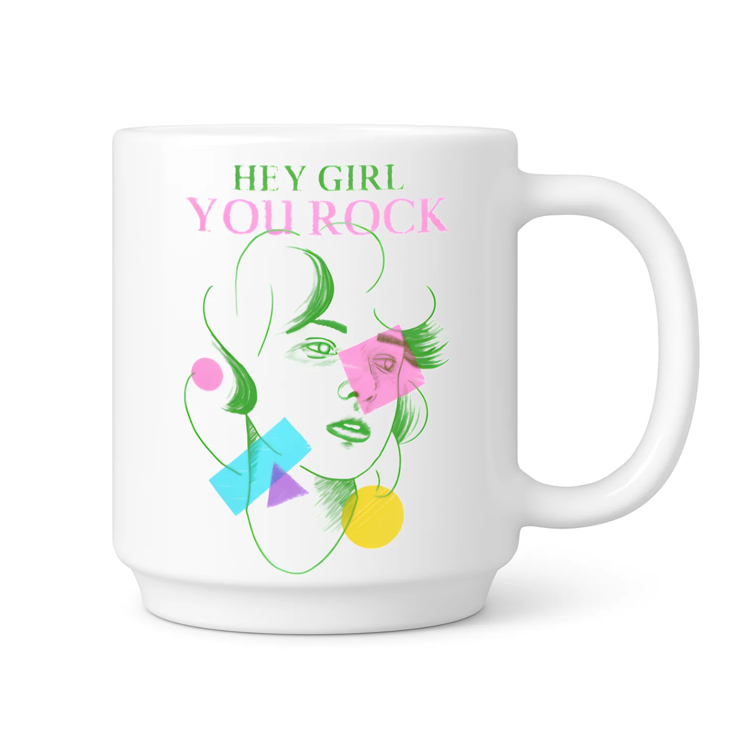 Kubek biały z nadrukiem, Forte, 300ml - Twój Projekt - obrazek 2