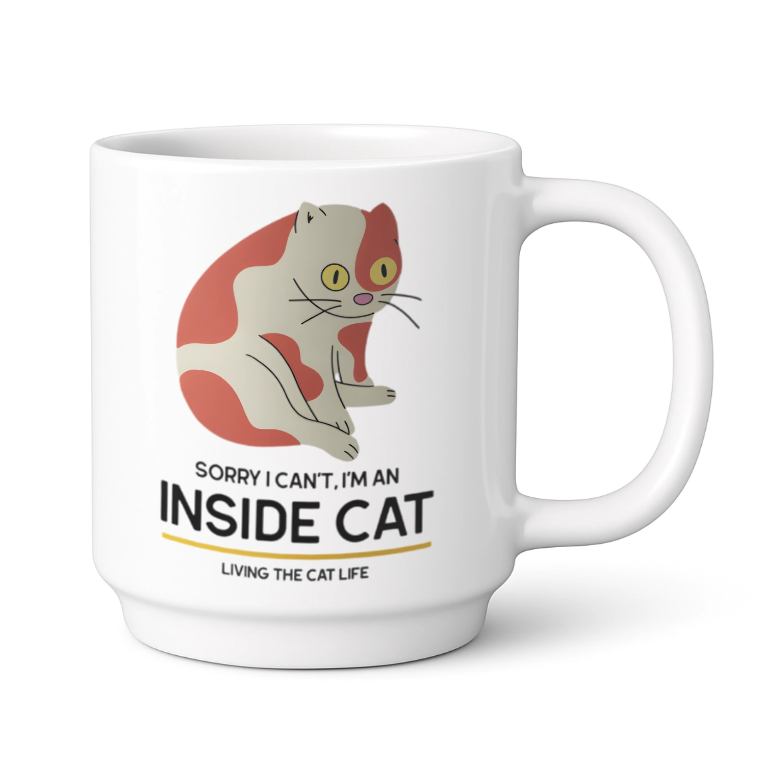 Kubek biały z nadrukiem, Forte, 300ml - Twój Projekt