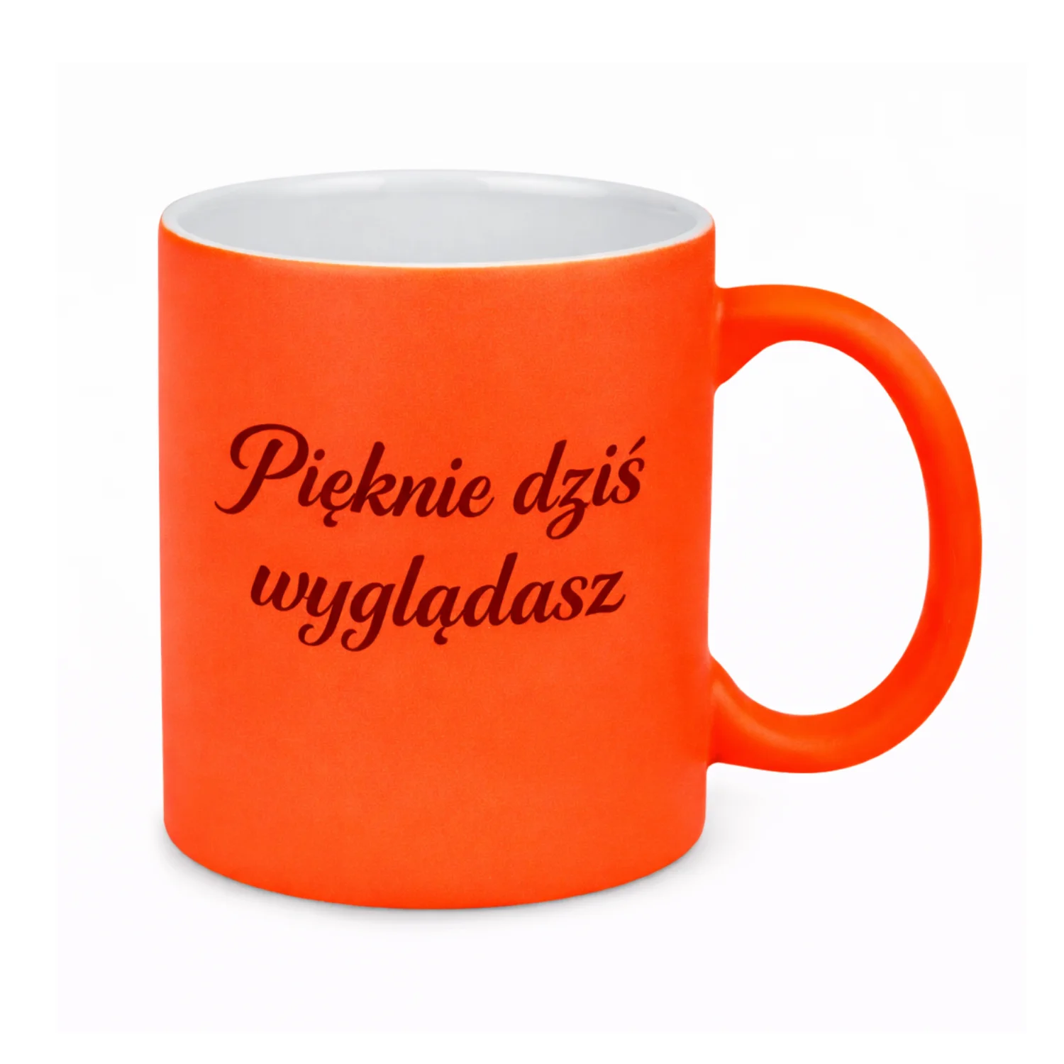 Kubek neonowy gumowany, 300ml - Twój Projekt - obrazek 6