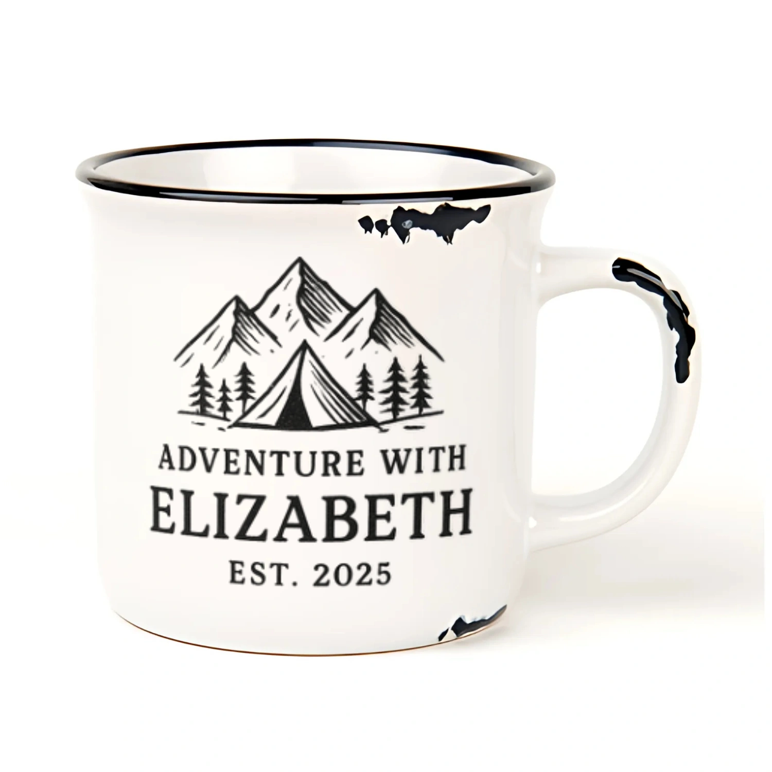 Kubek Retro Camper, 280ml - Twój Projekt