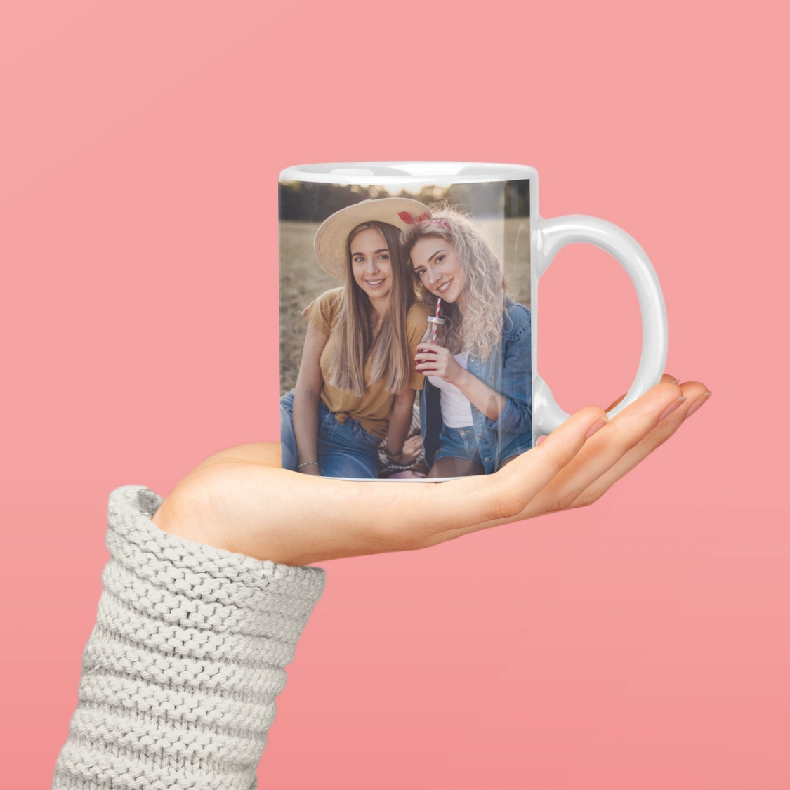 Kubek klasyczny personalizowany, biały, 330ml – Twój Projekt - obrazek 3