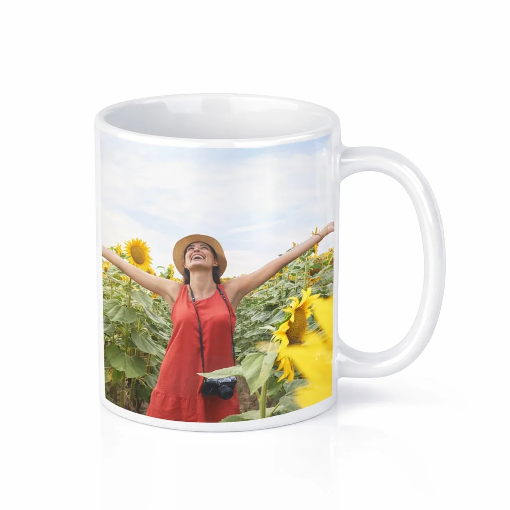 Kubek klasyczny personalizowany, biały, 330ml – Twój Projekt