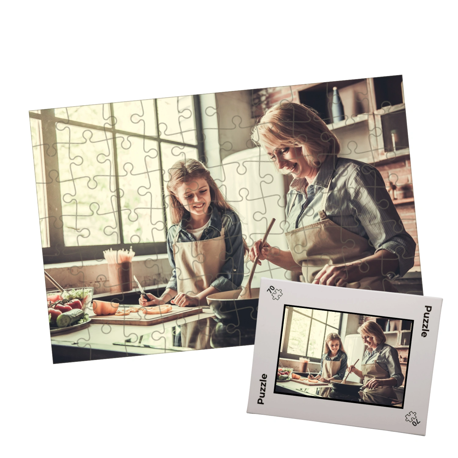 Puzzle ze zdjęcia, 70 elementów, 19x28cm - Twój Projekt