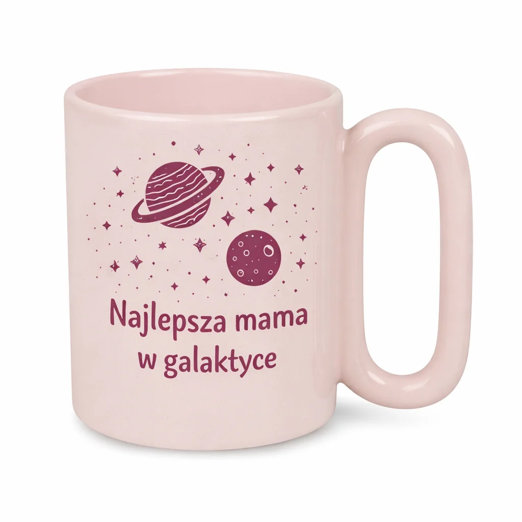 Kubek light z nadrukiem, ucho owal, 330ml - Twój Projekt - obrazek 3