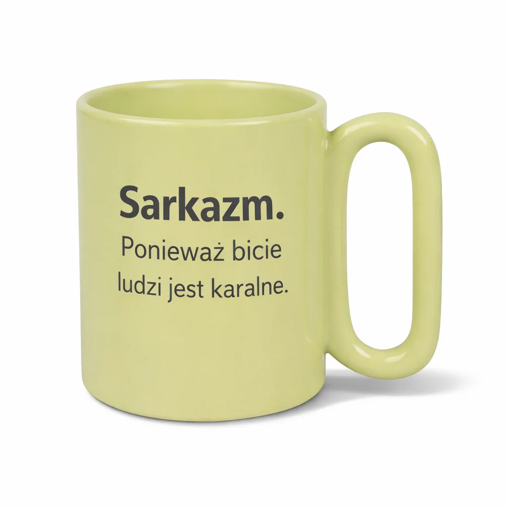 Kubek light z nadrukiem, ucho owal, 330ml - Twój Projekt - obrazek 4